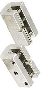 EM-Tec DS24 Klemmprobenhalter mit Klemmplatte, 0 - 4 mm, Aluminium, M4